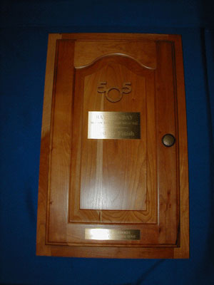 Cupboard Door Trophy